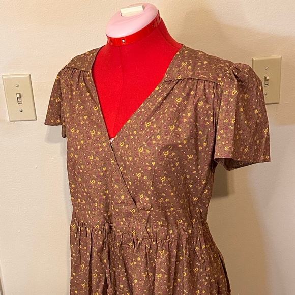 Excellent Used Condition Christy Dawn Dawn Dress, Magenta Blooming Vine, S - Picture 5 of 14